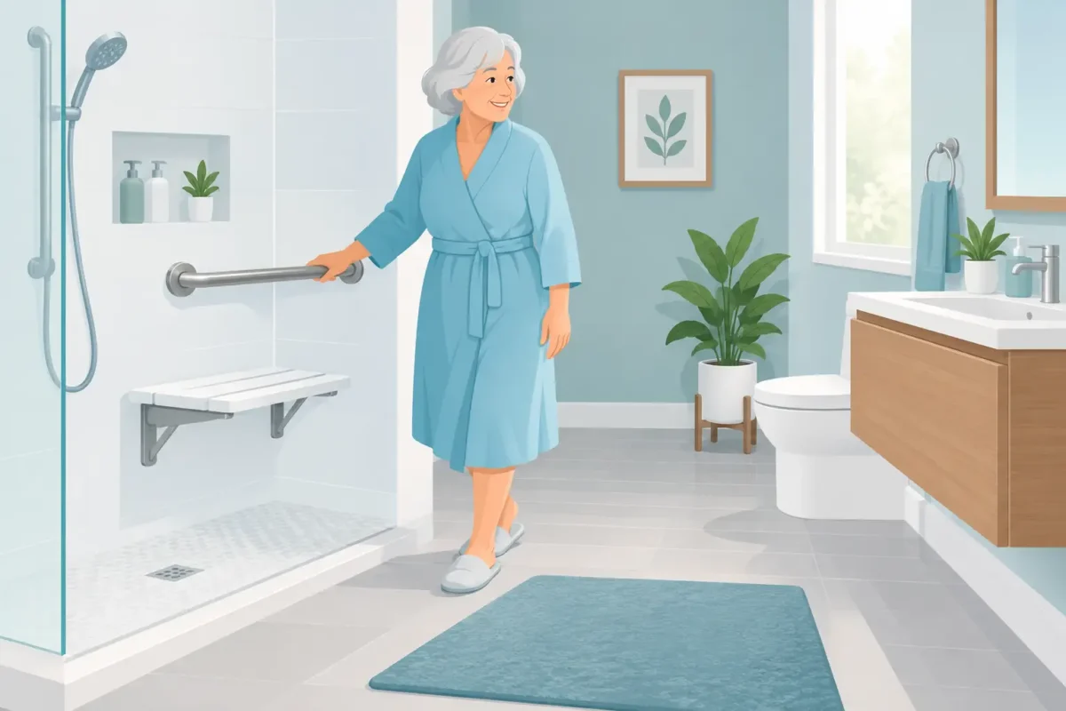 How to Prevent Bathroom Falls for Safer Aging