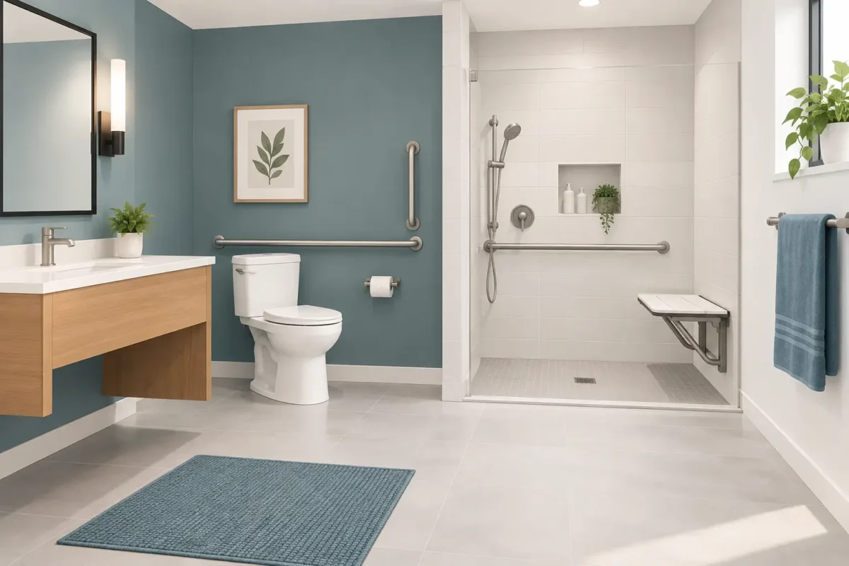ADA Bathroom Remodel Ideas for Safer Living