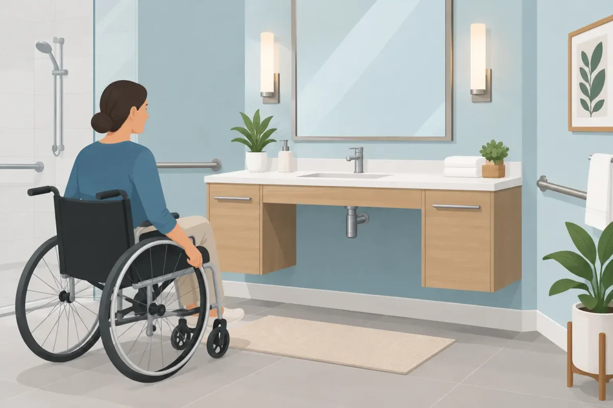 Guide to Accessible Vanities for Safer Bathrooms