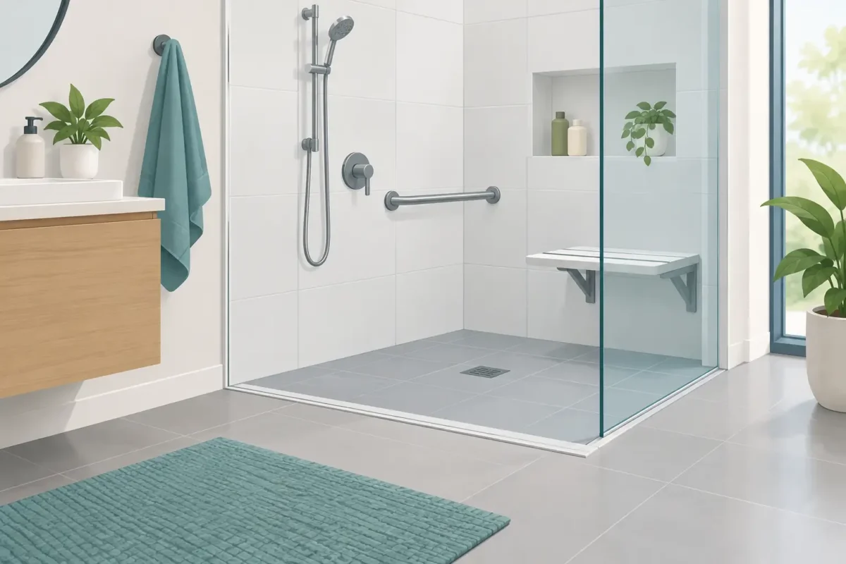 How to Plan a Low Threshold Shower Safely